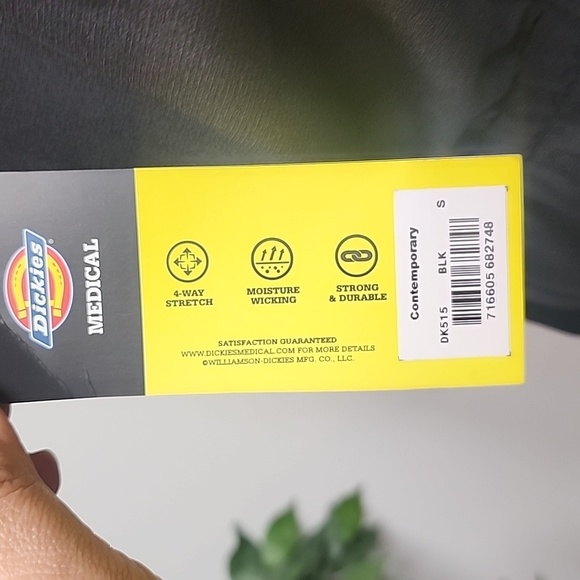 Dickies Medical Retro Romper Black - Picture 7 of 10